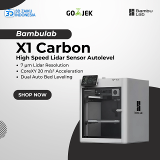 Bambulab X1 Carbon CoreXY 3D Printer High Speed Lidar Sensor Autolevel